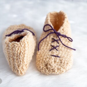 Crochet Slipper Pattern Crochet Slippers Women Crochet Slipper Socks Crochet Slippers Men Crochet Sock Pattern Beginner image 4