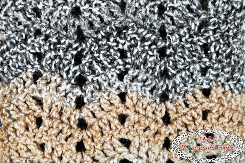 CROCHET SCARF PATTERN Scarf Pattern For Women Easy Scarf Crochet Pattern Winter Scarf Pattern image 8