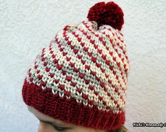 CROCHET HAT PATTERN | Crochet Hat For Women | Winter Hat Pattern | Beanie Crochet Pattern | Swirly Heart Hat