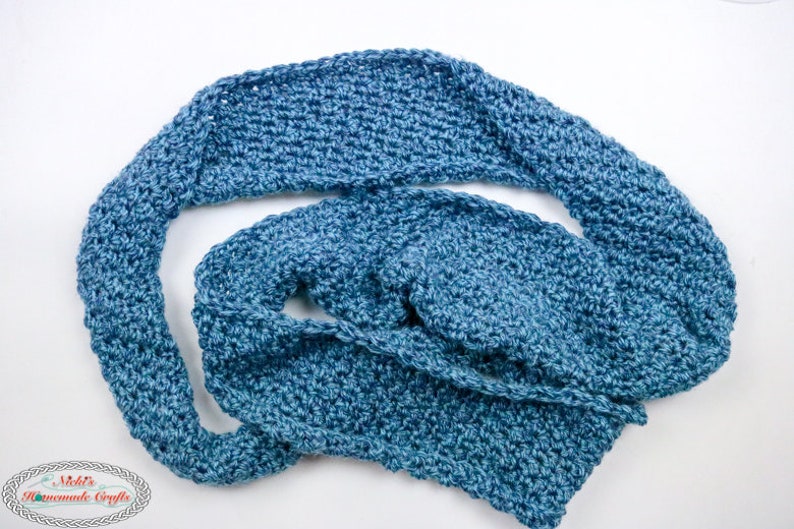 CROCHET SCARF PATTERN Crochet Infinity Scarf Crochet Cowl Pattern Crochet Scarf Patterns for Women Easy Crochet Pattern image 3