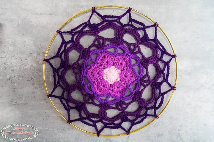 39 Stunning Crochet Mandala Patterns You Will Want To Make 27 Mandala Wall Hanging Crochet Pattern Mandala Dream