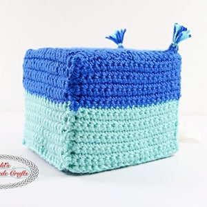 CROCHET PATTERN Owl Tissue Box Cover easy fast cool animal cute adorable kids decoration image 5