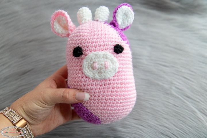 39 Cow Crochet Patterns: Unleash Your Creativity with These Adorable Designs! 17 Cow Squish Crochet Pattern Cow Amigurumi Crochet Toy