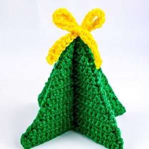 Christmas Tree CROCHET PATTERN Crochet Pine Tree Crochet Christmas Decor Crochet Christmas Ornament image 4