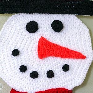 Advent Calendar CROCHET PATTERN Crochet Christmas Decor Crochet Snowman Crochet Calendar image 2