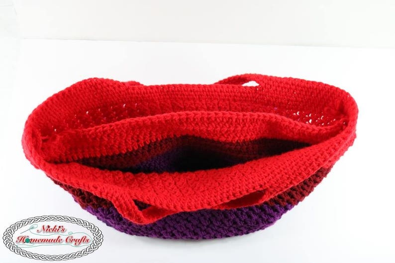 CROCHET PROJECT BAG Pattern Crochet Women's Bag Crochet Purse Pattern Crochet Bag Tutorial image 8