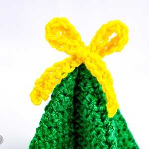 Christmas Tree CROCHET PATTERN Crochet Pine Tree Crochet Christmas Decor Crochet Christmas Ornament image 5