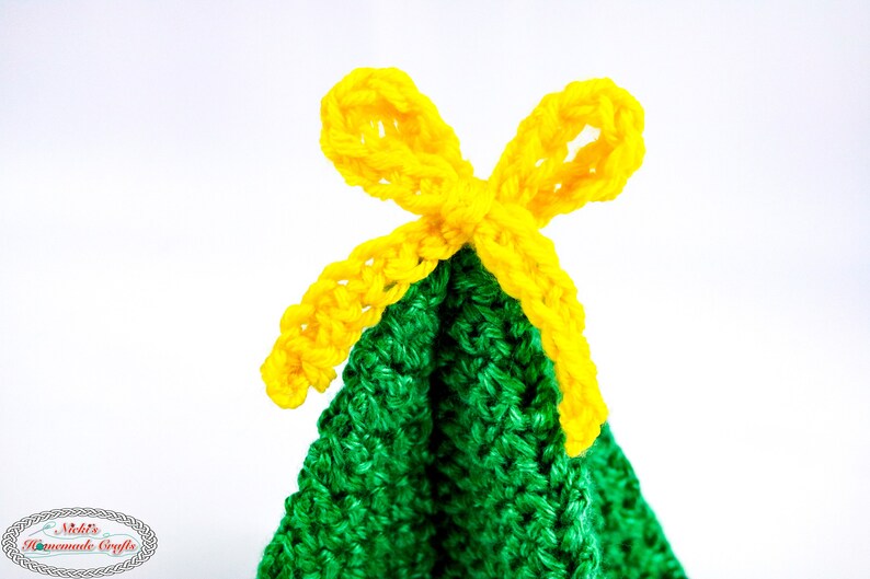 Christmas Tree CROCHET PATTERN Crochet Pine Tree Crochet Christmas Decor Crochet Christmas Ornament image 5