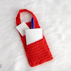 Crochet Door Organizer Pockets Pattern Crochet Door Knob Organizer Bag Crochet Door Hanger Crochet Organizer Pattern Crochet Storage image 5