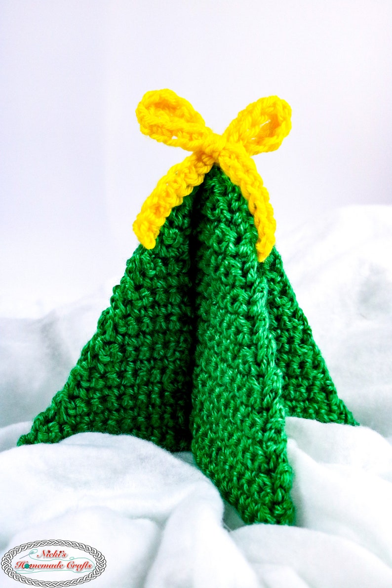 Christmas Tree CROCHET PATTERN Crochet Pine Tree Crochet Christmas Decor Crochet Christmas Ornament image 6