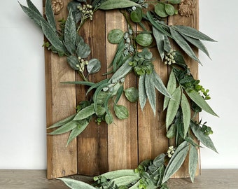 Eucalyptus and Bayleaf Garland for Wreath Making, Wedding DIY Wreath Projects, Greenery Garland for Home Decor