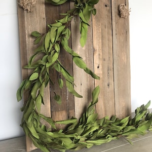 Artificial Boxwood Garland, Artificial Greenery Garland, Garland for Mantle, Garland for Events