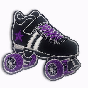 Derby Star Skate Patch Pink or Purple image 1