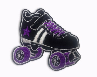 Derby Star Skate Patch - Pink or Purple