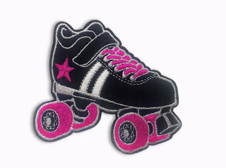 Derby Star Skate Patch Pink or Purple image 2