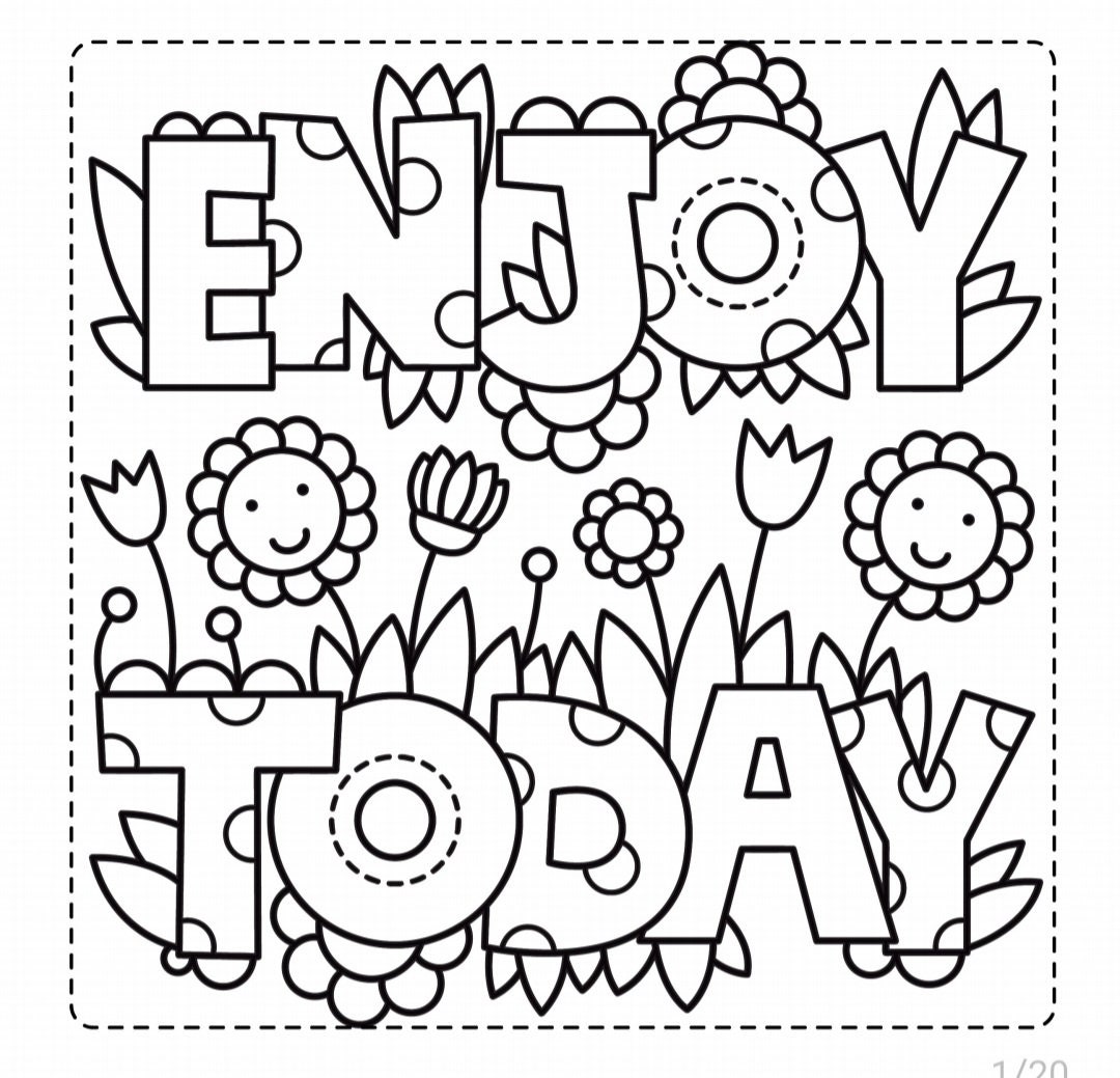 Children #39 s Inspirational Coloring Pages 20 Whimsical Designs to Spark