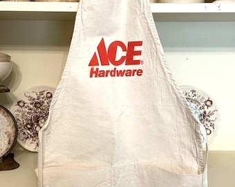 Delantal infantil vintage de Ace Hardware ~ Igual que el de papá