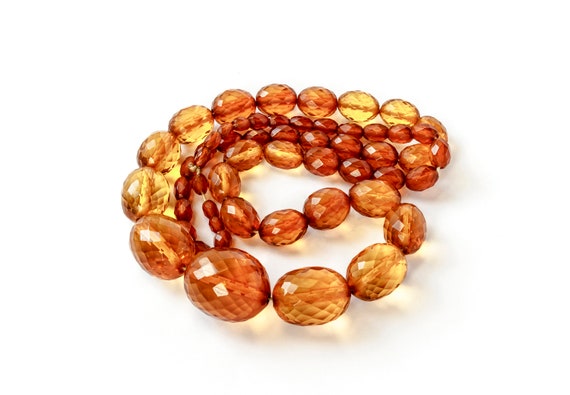 amber bead necklace
