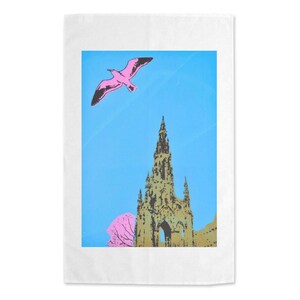 Scott Monument Edinburgh theedoek van Rob Stevenson