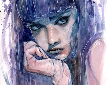 Purple Haze "watercolour paitnting"