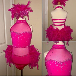 Custom order concept dance costume. Contact us for pricing and to place a special order. Made to order.