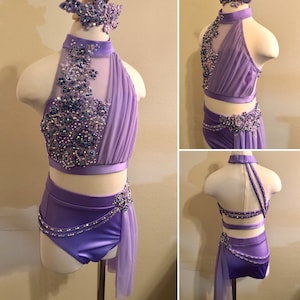Custom order dance costume. Contact us for pricing and to place a special order. Made to order.