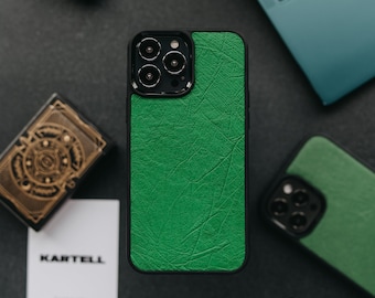 Green Ostrich Case iPhone 13 Pro Max Exotic Leather Ostrich Leather iPhone 13 Case Green iPhone 13 Pro Case Ostrich Leather Phone Case