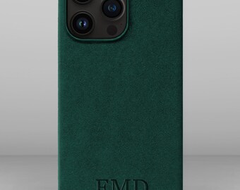 Phone embossed initials case, iphone 16 pro custom protective case, luxury iphone 15 pro max case, gift for girlfriend, thanksgiving gift