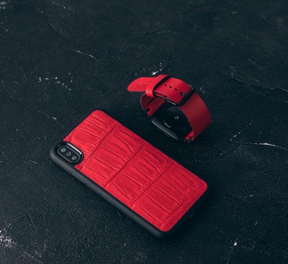 Red Crocodile Iphone 11 Pro Case Red Crocodile Leather Case Etsy Red Crocodile Iphone 11 Pro Case Red Crocodile Leather Case Etsy