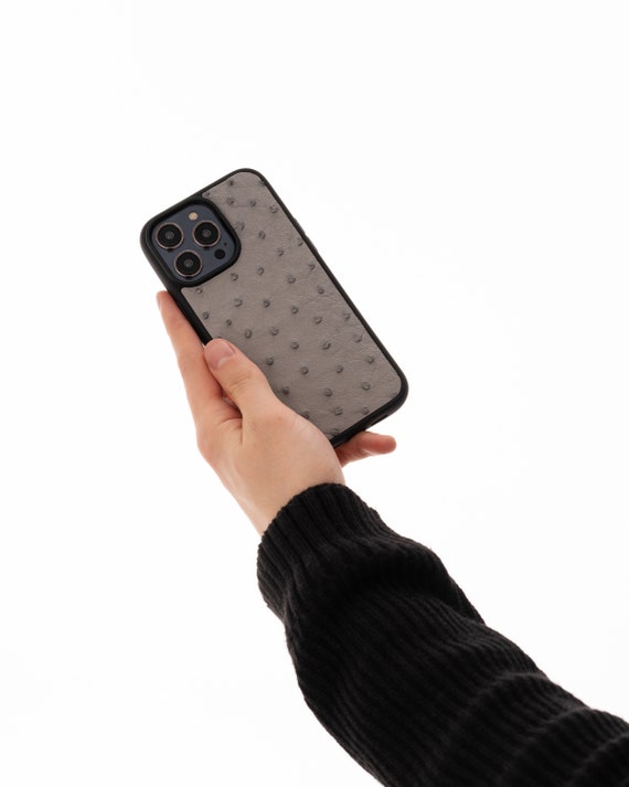 Dior ostrich skin cover iphone sale