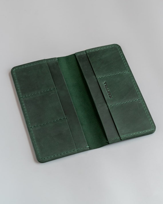 小物 Long Horizontal Wallet Khaki Green Long Horizontal Wallet Khaki Green