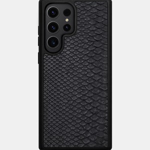 Custodia in pelle di pitone nero S23 Custodia in pelle di serpente ultra blu Samsung S22 Plus Custodia in pelle esotica rossa Samsung S23 Custodia in pelle di pitone oro S22