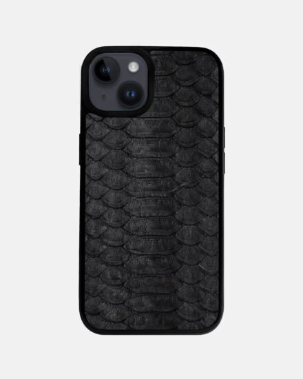 Classic Necklace Case for iPhone 13 Pro in Genuine Python