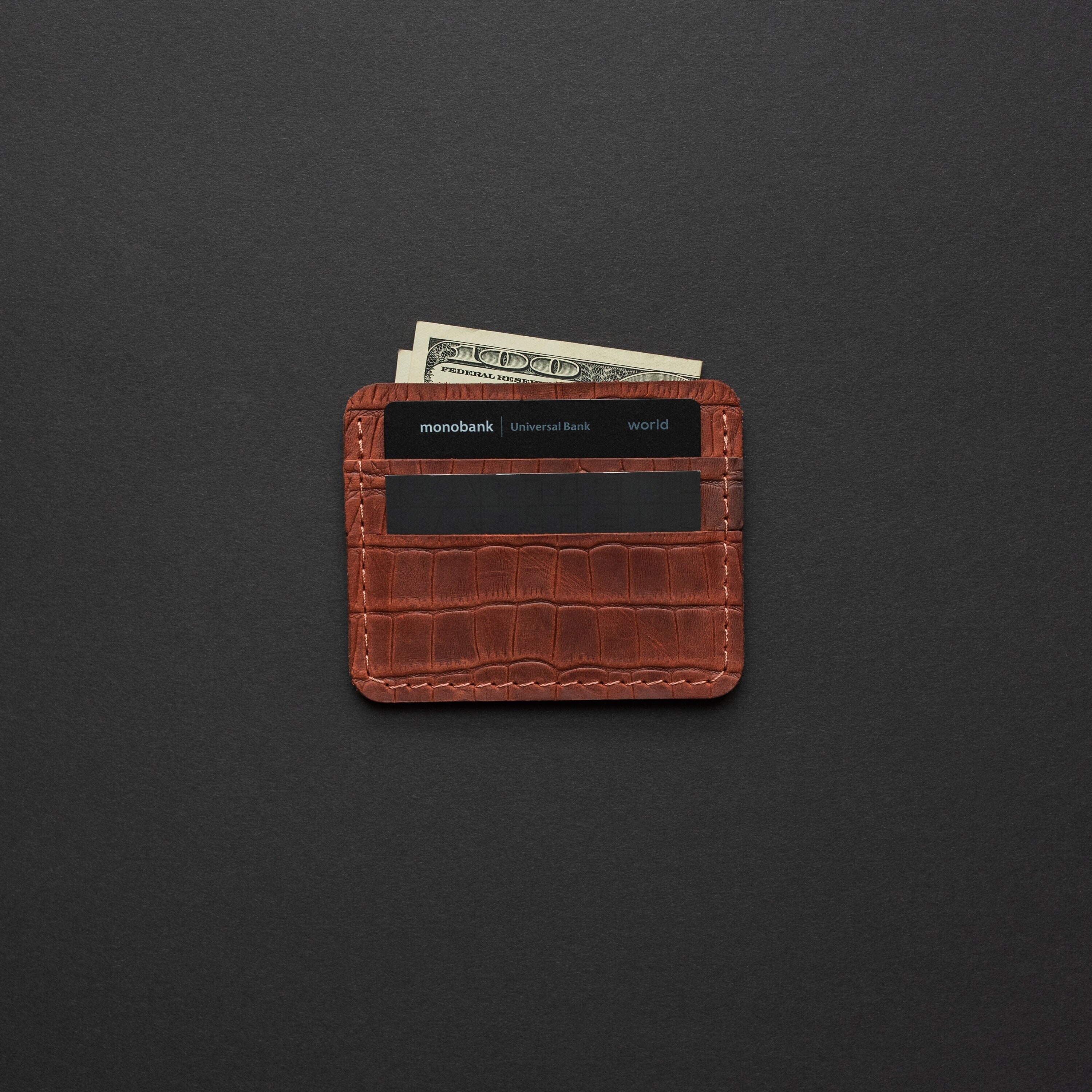 Tシャツ・カットソー DAKS Brown pattern crocodile leather wallet DBWA4E726W3 8TG_9169_1200x1200.jpg?v=