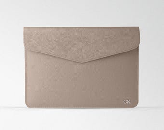 Funda de cuero para portátil para mujer, funda para MacBook Pro 14, 15 y 16, accesorios personalizados para MacBook, funda para MacBook Air, funda personalizada de alta calidad para portátil.