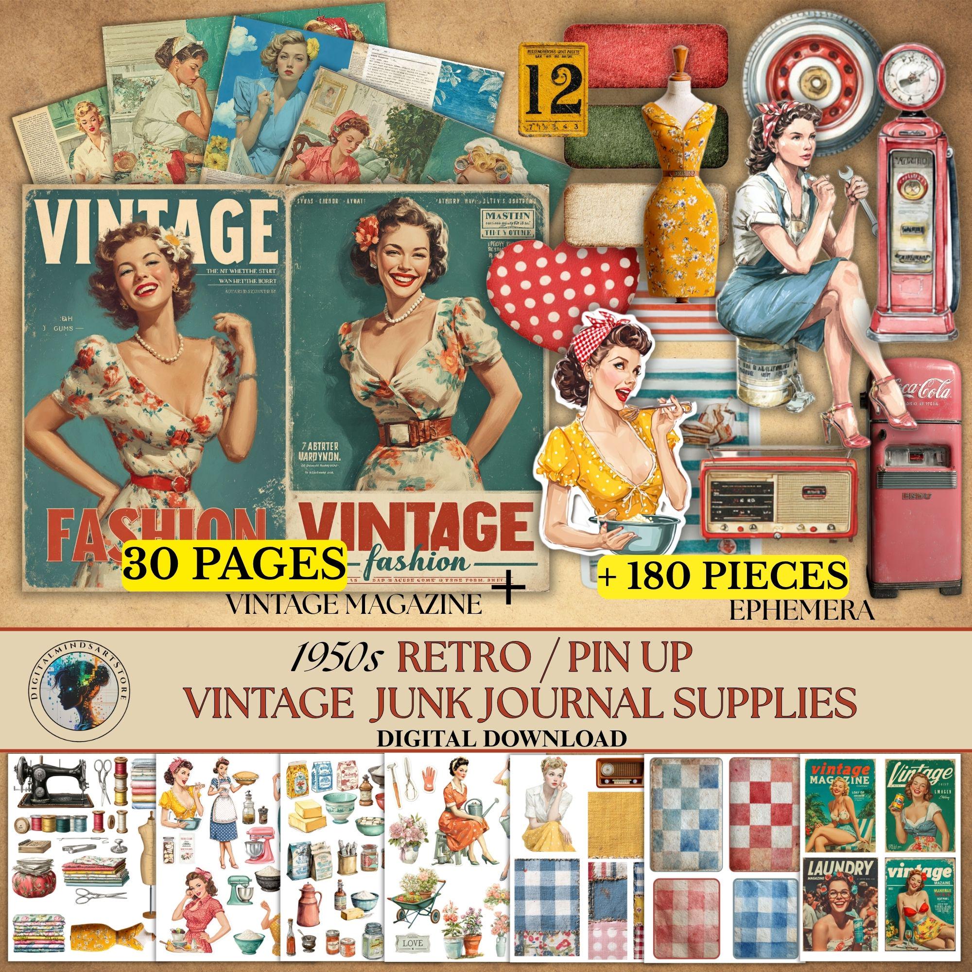 1950s Pin up Girls - Etsy