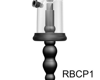 Rosebud Cylinder for Anal Pump Pumping Ass Rose Bud Butt Plug