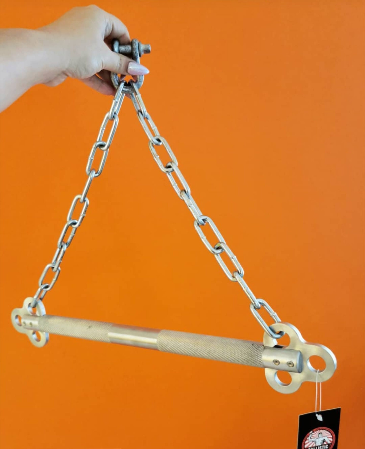 Ballistic Metal Mini Suspension Bar / Spreader Bar BDSM Bondage Made in the USA Arms Legs Wrists