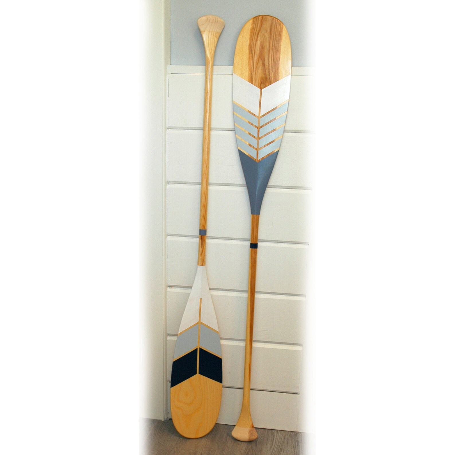 Hand Painted Canoe Paddle Wall Art Hand Crafted Solid Ash Etsy