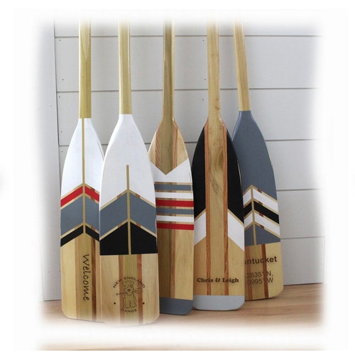 Laser Engraved shops Painted Paddle ~ The Feathers & Poppy Collection ~