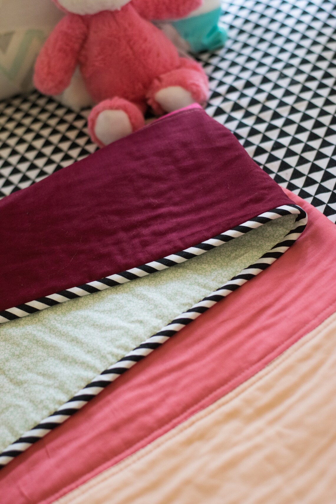 Quilted All You Need Bundle - Pink Stripe main image 0