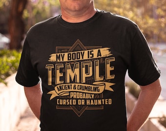 Funny Old Age T Shirt, Growing Old Tee, Gifts for Men and Women TH780