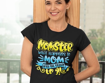 Lustiges Mama Shirt, Geschenke für Mama, Lustiges Muttertags Shirt, Mama Leben, Mama Geschenke TH740