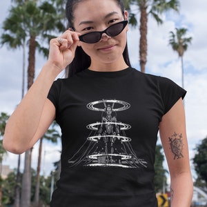 Metropolis 1927 T Shirt, Retro Robot Sci Fi Movie Tee, Robot TShirts, Gifts for Men and Women TH732
