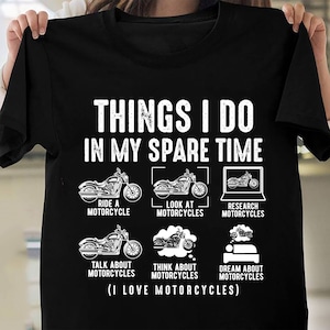 All About Motorcycle Shirt, Mens Biker Tees, Mens Harley Shirt, Motorcycle Gifts, Motorcycle Clothing TH1012