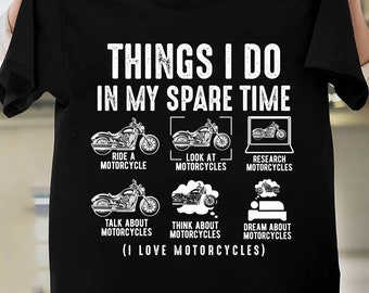 All About Motorcycle Shirt, Mens Biker Tees, Mens Harley Shirt, Motorcycle Gifts, Motorcycle Clothing TH1012