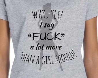 I Say Bad Words Etsy