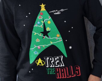 star trek christmas sweater