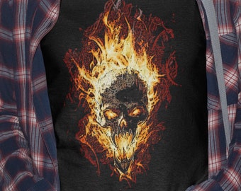Skulls Shirt, Skeleton Shirt, Goth Shirt, Halloween Shirt, Skull T-Shirt, Gothic Skeleton Head Shirt , Goth Clothing TH681