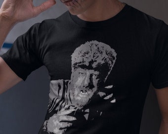 The Wolf Man T Shirt Halloween Werewolf Classic Horror Film TH358 Gift for Dad